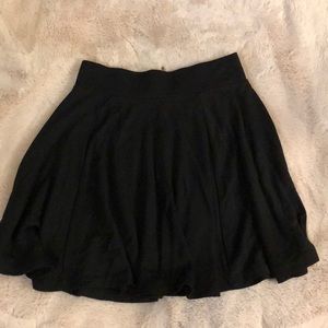 H&M black skater skirt